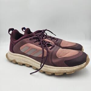 Adidas Womens 10 Response Trail X EE9963 Running Shoes Outdoor Burgundy Pink